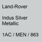 Preview: Land-Rover, Indus Silver Metallic, 1AC / MEN / 863.